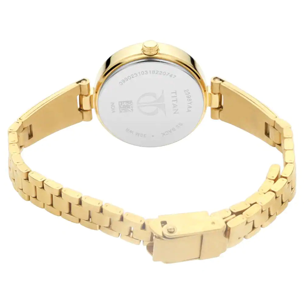 Titan Silver Dial Metal Strap Watch - 2598YM02 - KRISHNA WATCH COMPANY