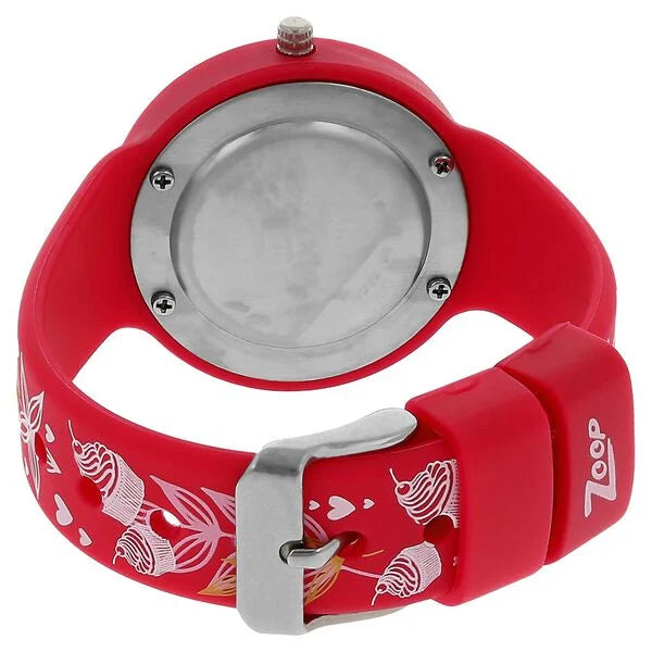 Zoop By Titan Quartz Analog White Dial PU Strap Watch for Kids ns26006pp01w / 26006pp01w - KRISHNA WATCH COMPANY