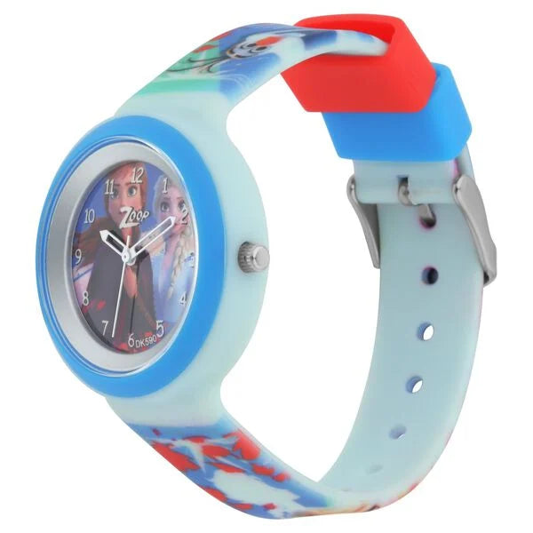 Zoop By Titan Quartz Analog Multicoloured Dial PU Strap Watch for Kids ns26006pp06w / 26006pp06w - KRISHNA WATCH COMPANY