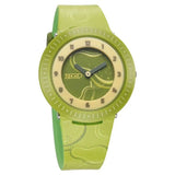 Zoop By Titan Fruit Story Quartz Analog Green Dial Plastic Strap Watch For Kids 26007pp08w
