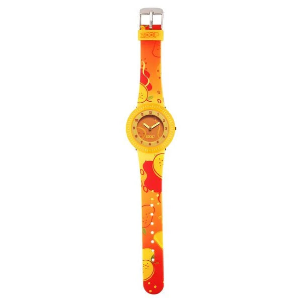 Zoop By Titan Fruit Story Quartz Analog Orange Dial Plastic Strap Watch For Kids 26007pp09w - KRISHNA WATCH COMPANY