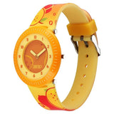 Zoop By Titan Fruit Story Quartz Analog Orange Dial Plastic Strap Watch For Kids 26007pp09w - KRISHNA WATCH COMPANY