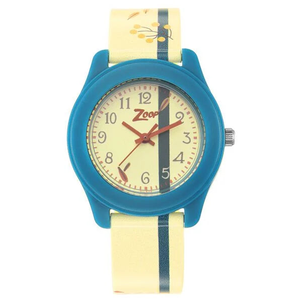 Zoop By Titan Friends From Nature Yellow Dial Plastic Strap for Kids ns26019pp32w / 26019pp32w - KRISHNA WATCH COMPANY