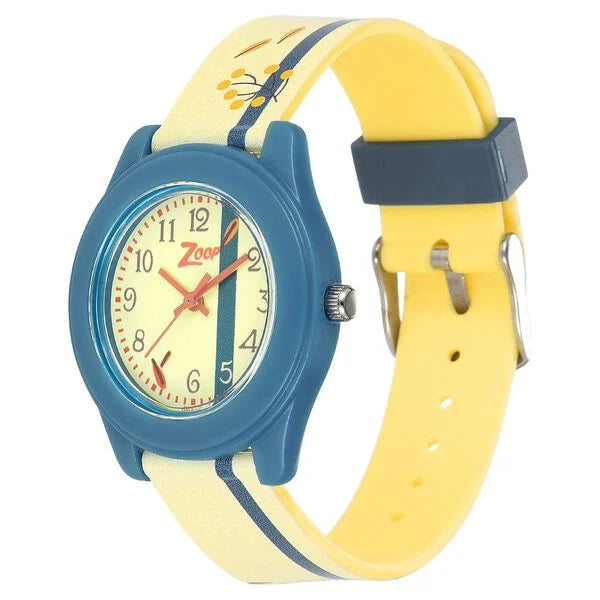 Zoop By Titan Friends From Nature Yellow Dial Plastic Strap for Kids ns26019pp32w / 26019pp32w - KRISHNA WATCH COMPANY
