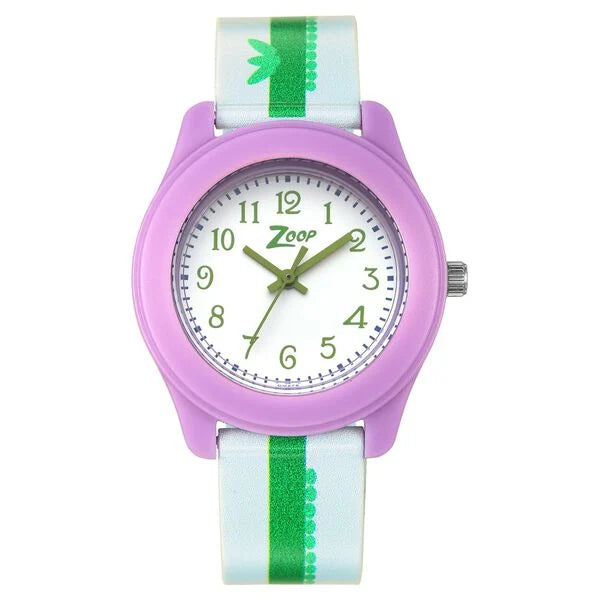 Zoop By Titan Friends From Nature White Dial Plastic Strap for Kids ns26019pp33w / 26019pp33w - KRISHNA WATCH COMPANY