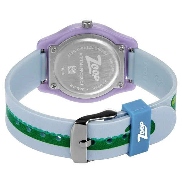 Zoop By Titan Friends From Nature White Dial Plastic Strap for Kids ns26019pp33w / 26019pp33w - KRISHNA WATCH COMPANY