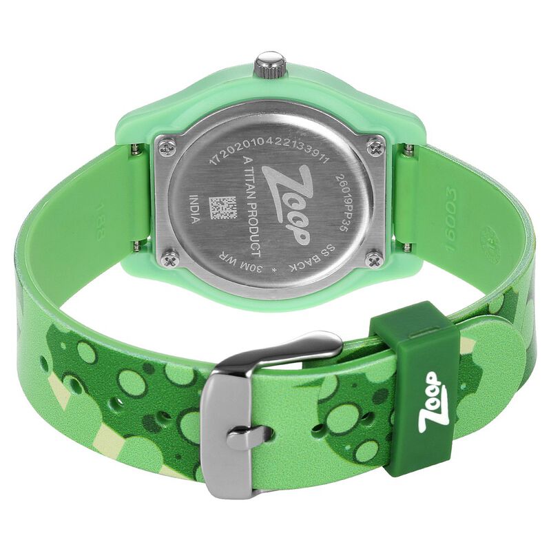 Zoop By Titan Friends From Nature White Dial Plastic Strap for Kids NS26019PP35W / 26019PP35W - KRISHNA WATCH COMPANY