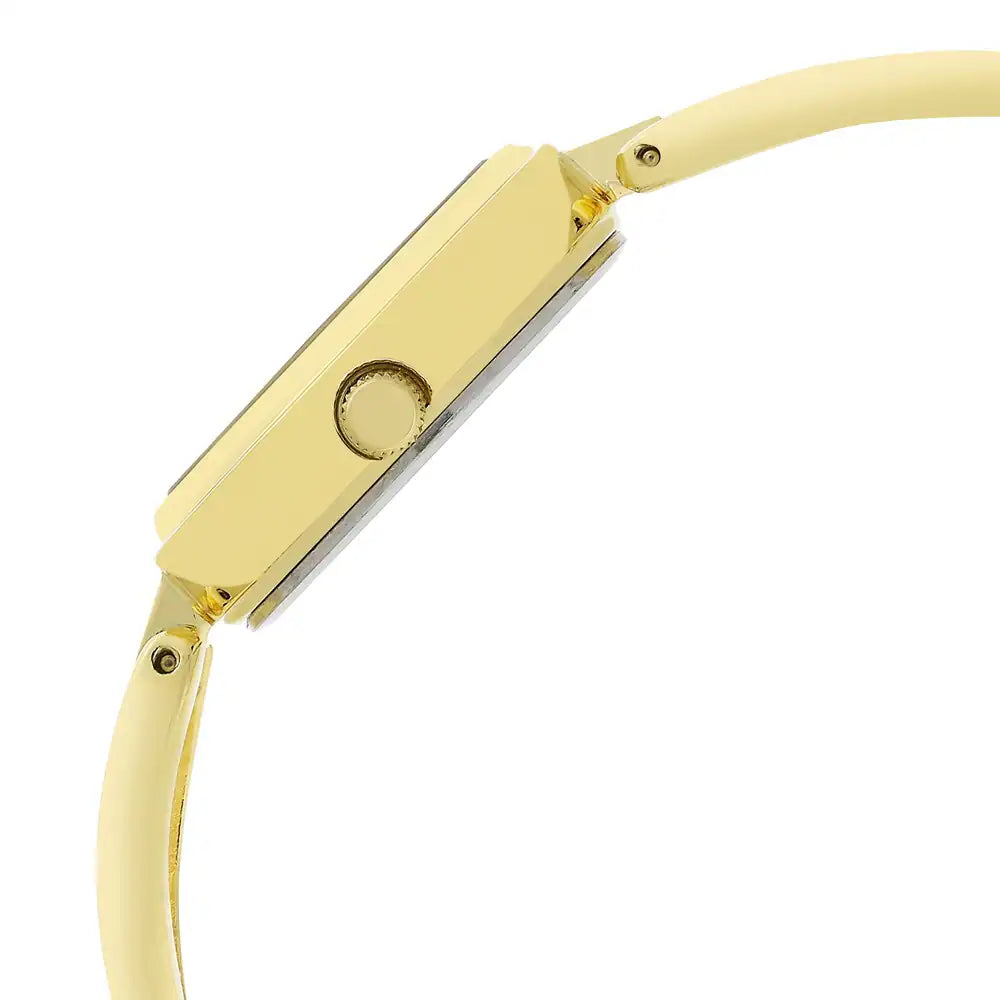 Titan Champagne Dial Golden Metal Strap Watch - 2601YM01 - KRISHNA WATCH COMPANY