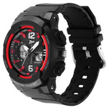 Zoop By Titan Quartz Analog Digital Black Dial Plastic Strap Watch for Kids 26026pp03w