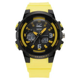 Zoop Pop Upgrages Quartz Analog Digital Black Dial Plastic Strap Watch For Kids 26026pp06w