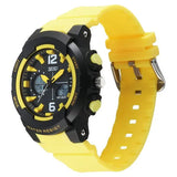 Zoop Pop Upgrages Quartz Analog Digital Black Dial Plastic Strap Watch For Kids 26026pp06w