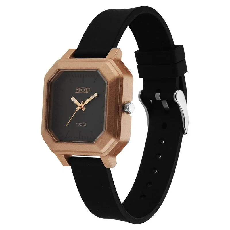 Zoop By Titan Fashion Quartz Analog Black Dial Silicone Strap Watch for Kids 26029PP01 - KRISHNA WATCH COMPANY