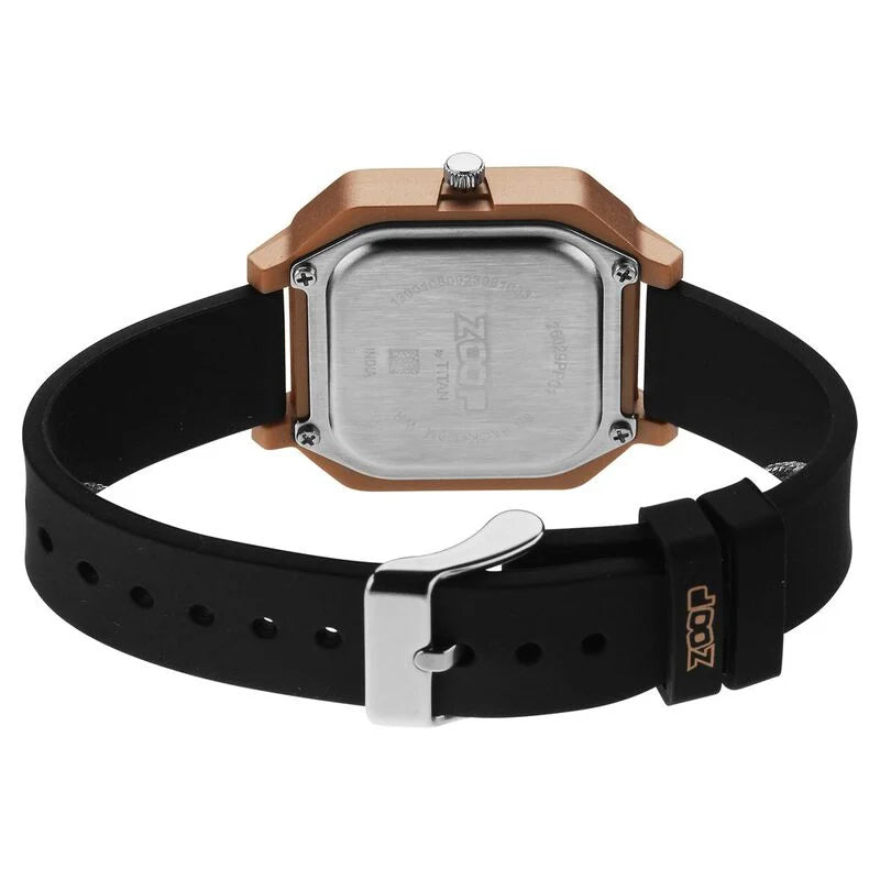 Zoop By Titan Fashion Quartz Analog Black Dial Silicone Strap Watch for Kids 26029PP01 - KRISHNA WATCH COMPANY