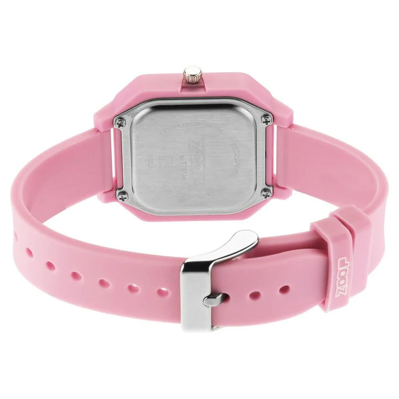 Zoop By Titan Fashion Quartz Analog Purple Dial Silicone Strap Watch for Kids NT26029PP03 - KRISHNA WATCH COMPANY
