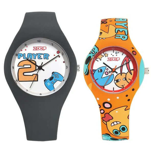 Titan Zoop Parent & Child Analog Pair Watch for Boys Girls Kids 2603116041pp01w - KRISHNA WATCH COMPANY