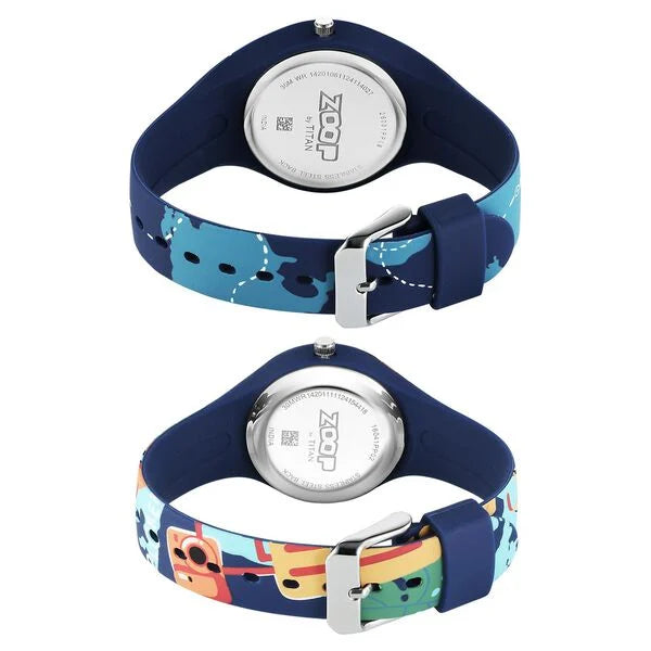 Titan Zoop Parent & Child Analog Pair Watch for Boys Girls Kids 2603116041PP02W - KRISHNA WATCH COMPANY