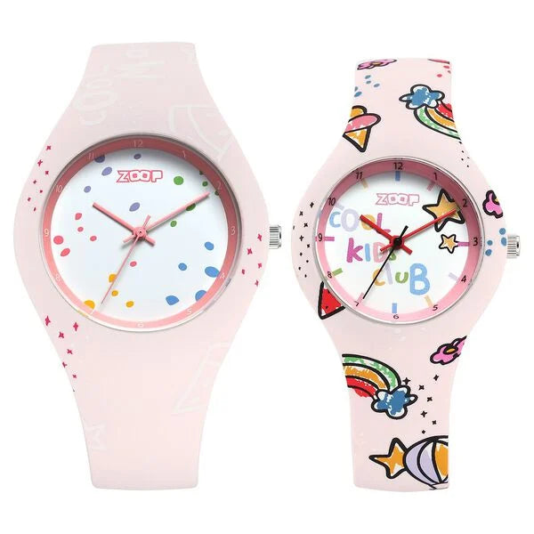 Titan Zoop Parent & Child Analog Pair Watch for Boys Girls Kids - 2603116041PP04W - KRISHNA WATCH COMPANY
