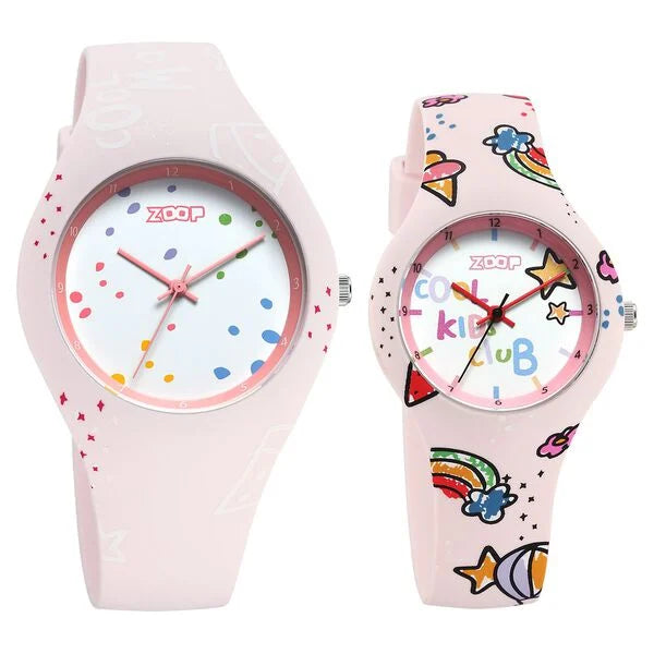 Titan Zoop Parent & Child Analog Pair Watch for Boys Girls Kids - 2603116041PP04W - KRISHNA WATCH COMPANY