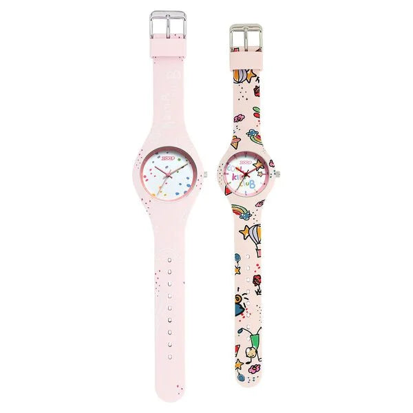 Titan Zoop Parent & Child Analog Pair Watch for Boys Girls Kids - 2603116041PP04W - KRISHNA WATCH COMPANY