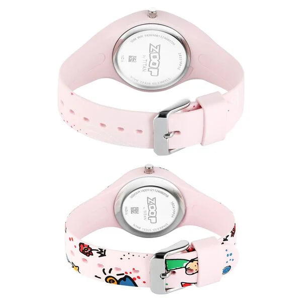 Titan Zoop Parent & Child Analog Pair Watch for Boys Girls Kids - 2603116041PP04W - KRISHNA WATCH COMPANY