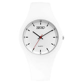 Zoop By Titan Pop Integrated Quartz Analog White Dial Silicone Strap Watch for Kids 26031PP02W