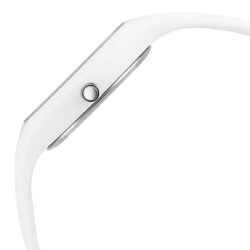 Zoop By Titan Pop Integrated Quartz Analog White Dial Silicone Strap Watch for Kids 26031PP02W - KRISHNA WATCH COMPANY
