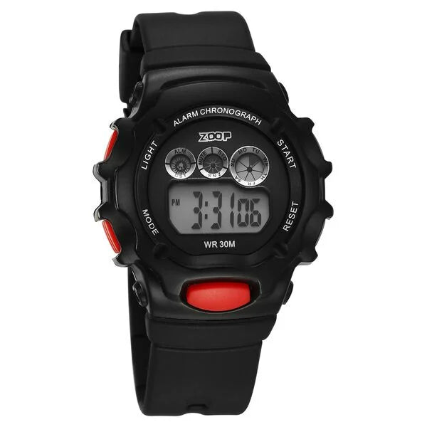 Zoop By Titan Pop Colour Digital Digital Black Dial Plastic Strap Watch For Kids 26035pp05w - KRISHNA WATCH COMPANY