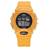 Zoop Pop Colour Digital Black Dial Yellow Plastic Strap Watch For Kids 26035pp07w