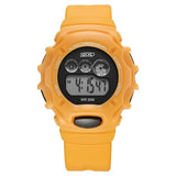 Zoop Pop Colour Digital Black Dial Yellow Plastic Strap Watch For Kids 26035pp07w