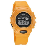 Zoop Pop Colour Digital Black Dial Yellow Plastic Strap Watch For Kids 26035pp07w