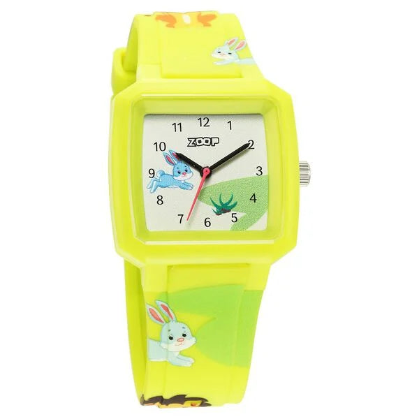 Zoop By Titan Forest Story Quartz Analog Multicoloured Dial Silicone Strap Watch For Kids 26039pp02w - KRISHNA WATCH COMPANY