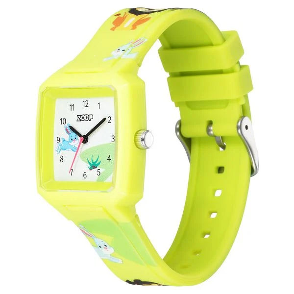 Zoop By Titan Forest Story Quartz Analog Multicoloured Dial Silicone Strap Watch For Kids 26039pp02w - KRISHNA WATCH COMPANY