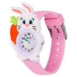 Titan Friends from Nature Quartz Analog Pink Dial Plastic Strap watch For Kids 26043pp01