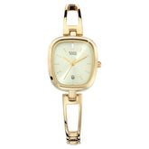 Titan Raga Viva Champagne Dial Analog with Date Metal Strap watch for Women 2604YM01