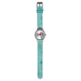 Zoop By Titan Disney Princess Quartz Analog Silver Dial Leather Strap Watch For Kids 26050sl01