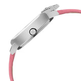 Zoop By Titan Disney Princess Quartz Analog Silver Dial Leather Strap Watch For Kids 26052sl01