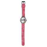 Zoop By Titan Disney Princess Quartz Analog Silver Dial Leather Strap Watch For Kids 26052sl01