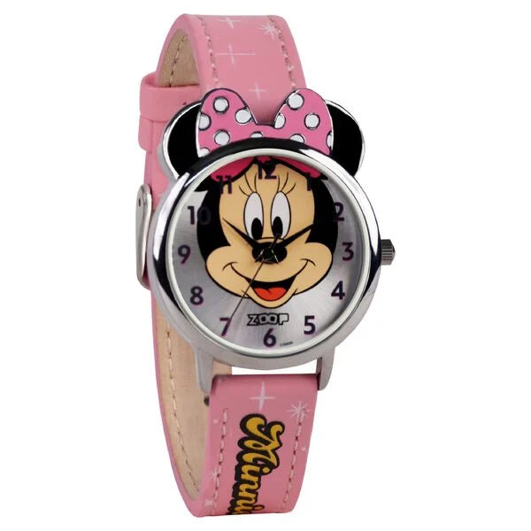 Zoop Disney Minnie Mouse Analog Watch for Girls Kids, from House of Titan 26056sl01 - KRISHNA WATCH COMPANY