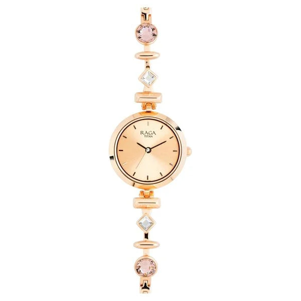 Titan Raga Facets Women Watch With Stainless Steel Strap - 2606WM06 - KRISHNA WATCH COMPANY