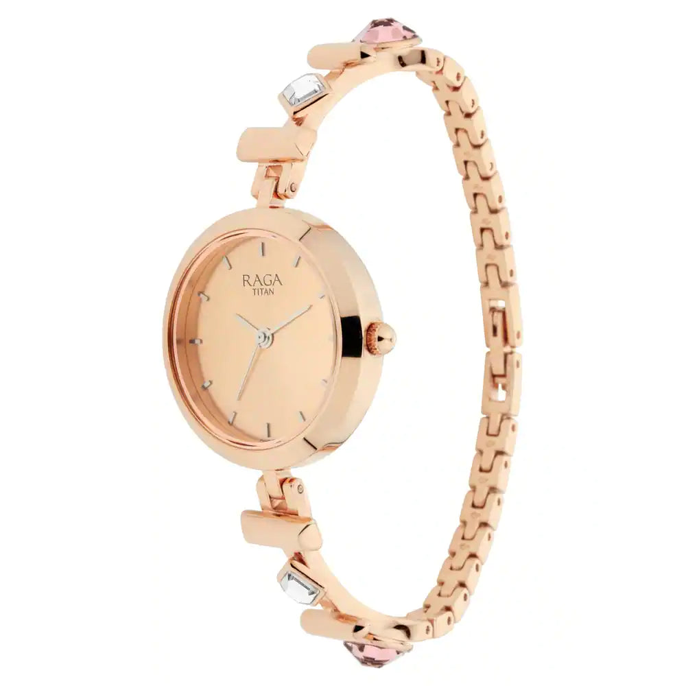TITAN Astrid from Raga Facets NQ2606WM06 - KRISHNA WATCH COMPANY
