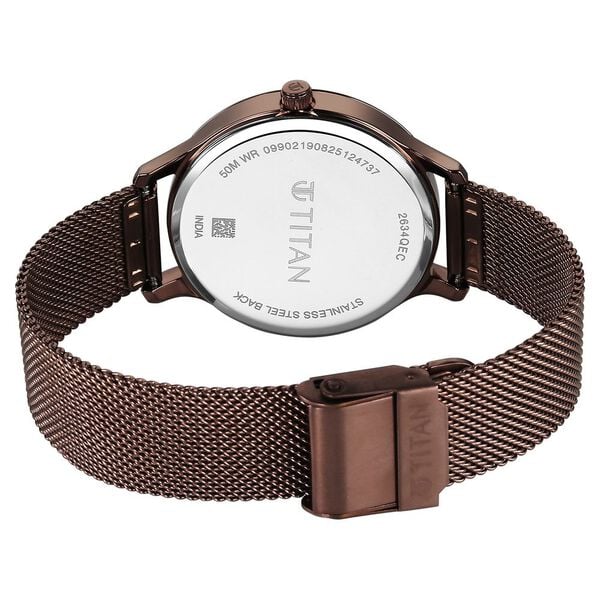 Titan Purple Superheads Quartz Analog Watch For Women 2634qm03 - KRISHNA WATCH COMPANY