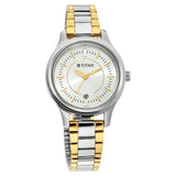 Titan Quartz Analog with Date Watch for Women - 2638BM01 - KRISHNA WATCH COMPANY