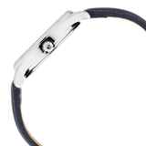 Titan Workwear Blue Dial Women Watch With Leather Strap - 2639SL02