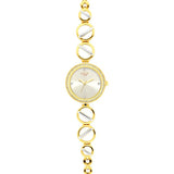 Titan Raga Viva Silver Dial Women Watch With Metal Strap NR2643BM01