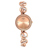 TITAN Raga Viva Rose Gold Dial Metal Strap Watch - 2643KM01