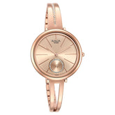 Titan Raga Viva Rose Gold Dial Women Watch With Metal Strap - 2647WM01