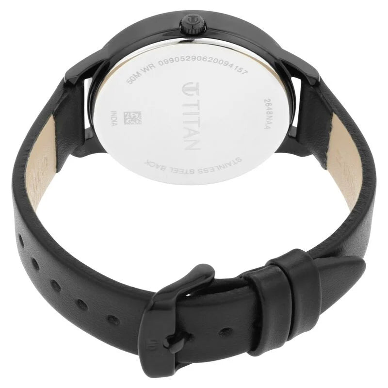 Titan Women's Precision Simplicity Watch: Black Gradient Dial - 2648NL01 - KRISHNA WATCH COMPANY