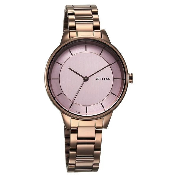 Titan Razzle Dazzle Quartz Analog Watch For Women - 2648QM02 - KRISHNA WATCH COMPANY