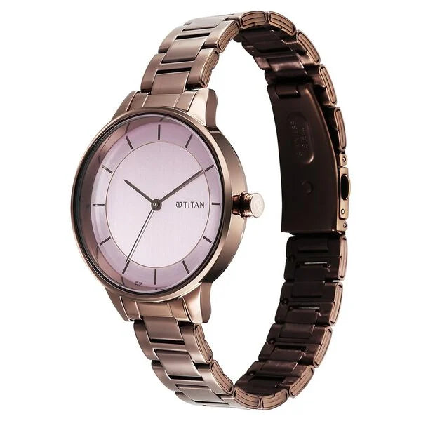 Titan Razzle Dazzle Quartz Analog Watch For Women - 2648QM02 - KRISHNA WATCH COMPANY
