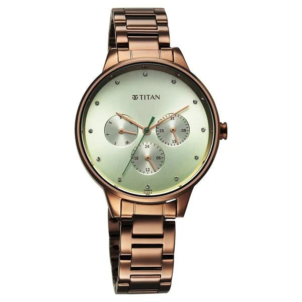 Titan Razzle Dazzle Watch For Women - 2648QM03 - KRISHNA WATCH COMPANY